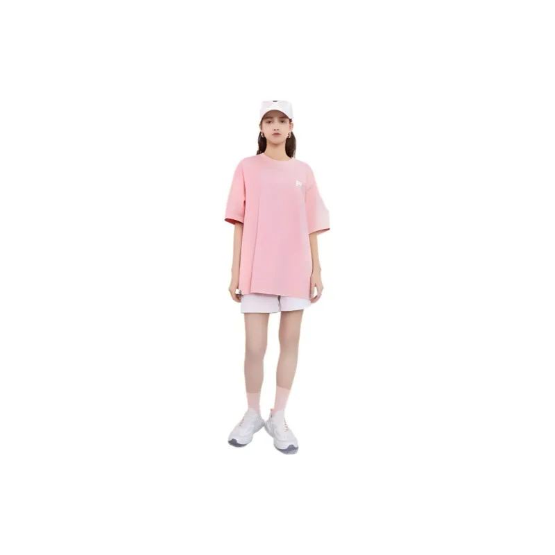FILA SS24 T Shirt Unisex Youth Pink-1