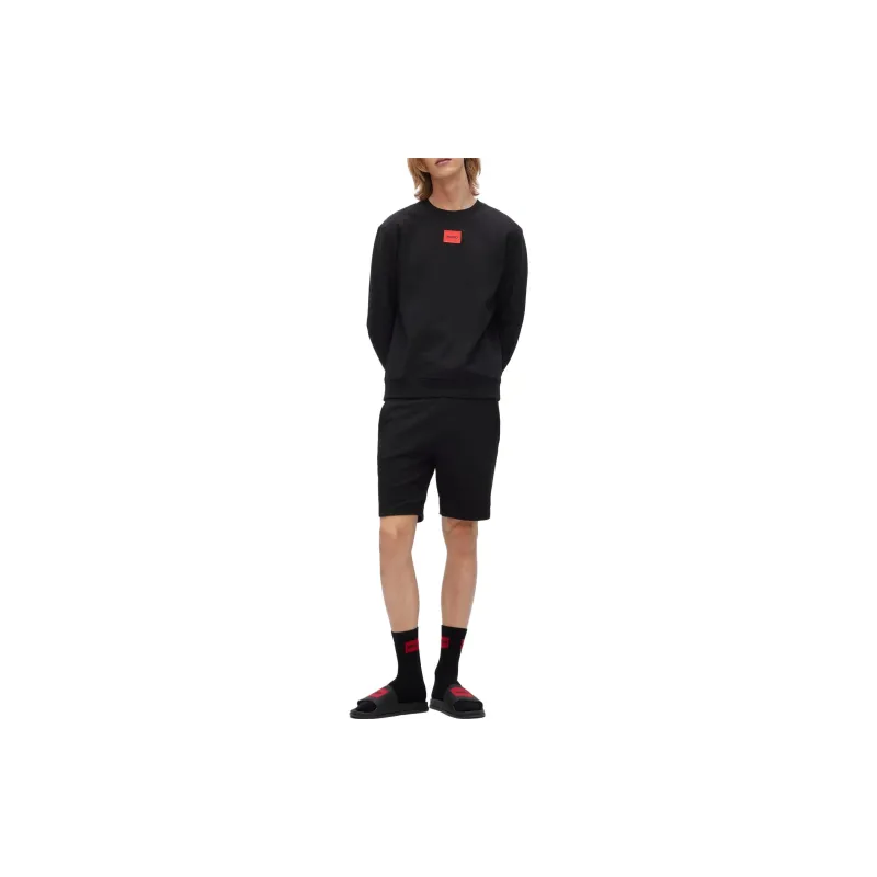 HUGO BOSS Logo Embroidered Crewneck Sweatshirt-2