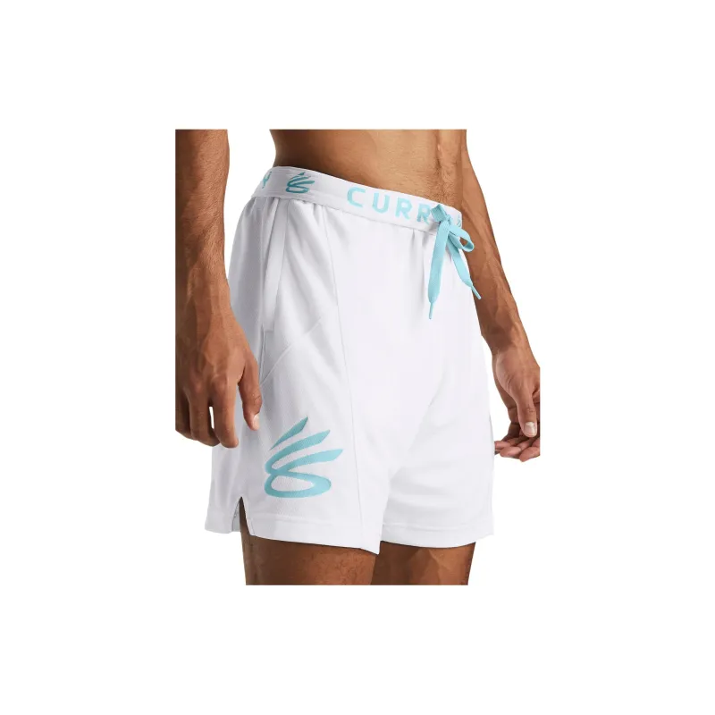 Under Armour Curry Splash Shorts Casual Shorts Men's White-2