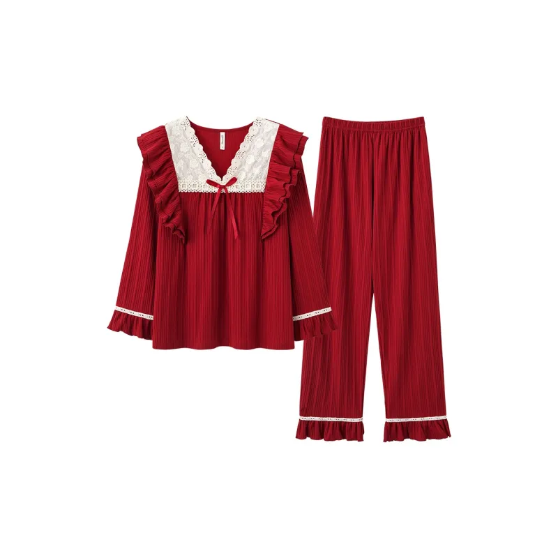 Princess Mark Pajama Set Unisex Red-0