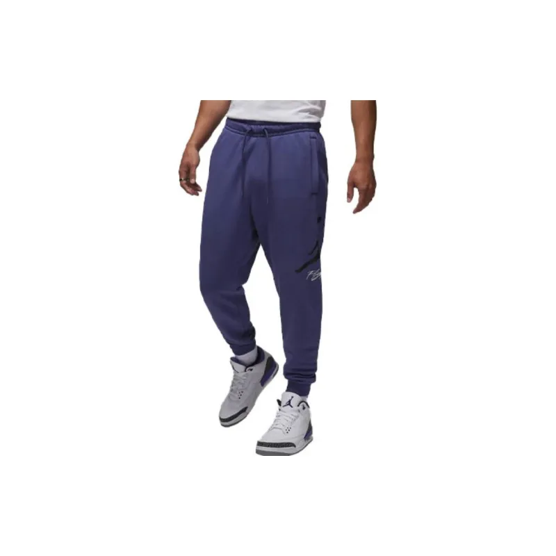 Jordan Knitted Sweatpants Men's Purple-4