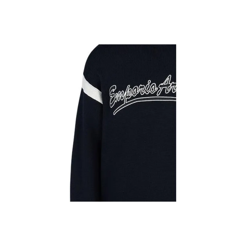EMPORIO ARMANI Sweaters Men Marine Blue-2