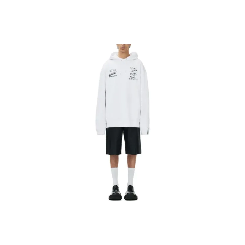H&M x ROKH Sweatshirt Men's White/Stapler-1