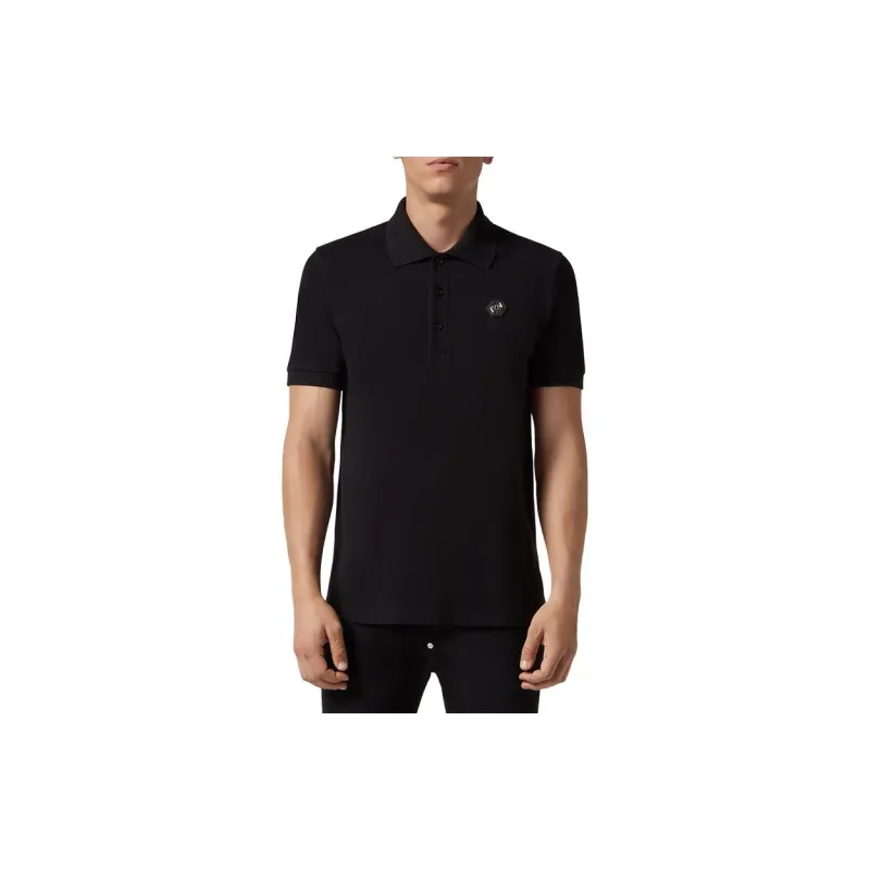 PHILIPP PLEIN Polo Shirts Men Black-3