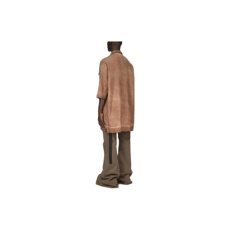 Rick Owens DRKSHDW Magnum Tommy Waxed Shirt-4