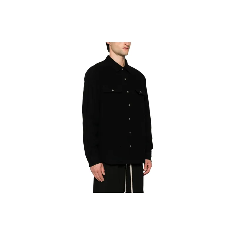 RICK OWENS Giacca Oversized Outershirt-3