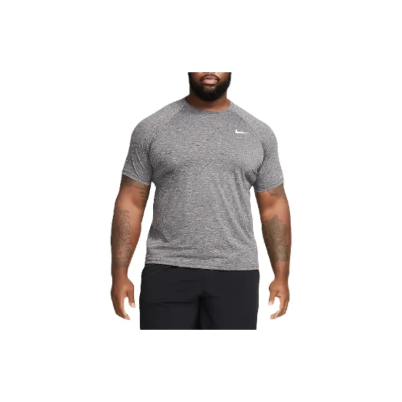 Nike Swim Men's Short Sleeve Hydroguard Extended Size-2