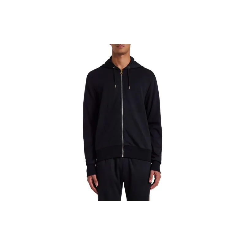 Paul Smith Zipped Drawstring Hoodie-1