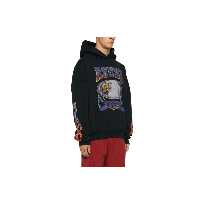 RHUDE Screaming Eagle Hoodie-3