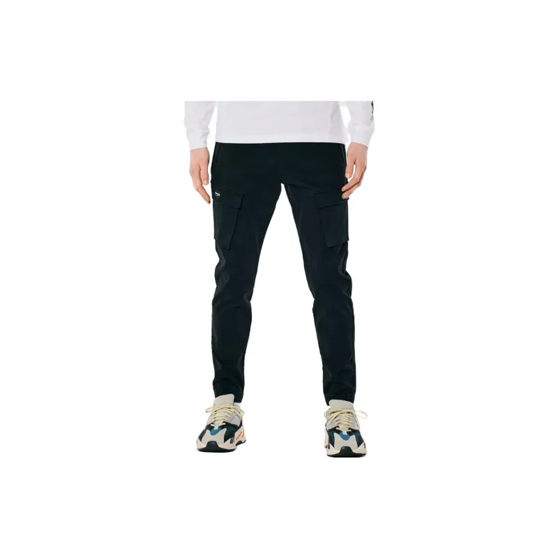 Hollister Casual Pants Men Black-1