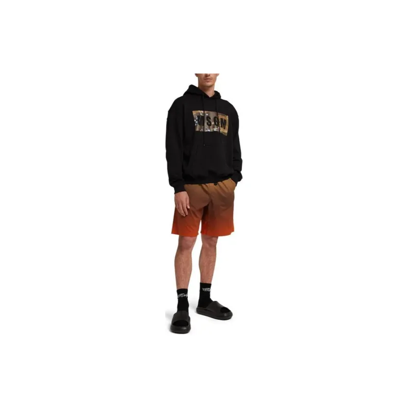 MSGM Gradient Effect Bermuda Shorts-4