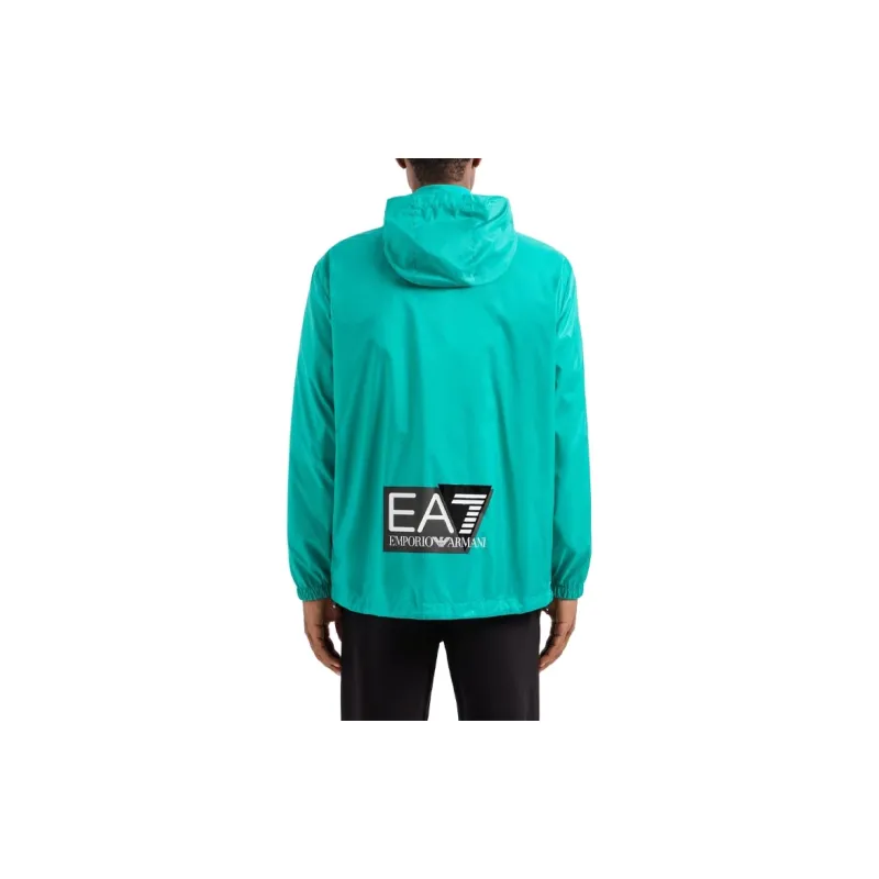 EMPORIO ARMANI EA7 SS24 Jacket Men's Turquoise-3