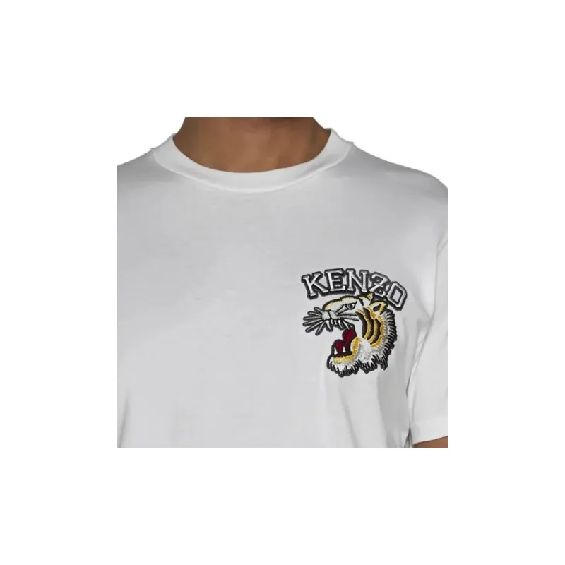 KENZO Varsity Jungle Embroidered T Shirt-4