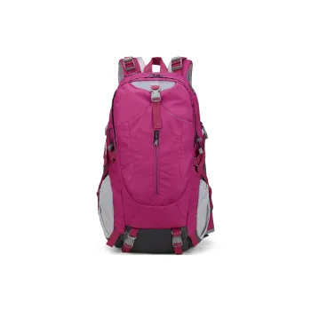 Fillove Fabric Outdoor Hiking Bag Backpack Regular Women's Rose Red