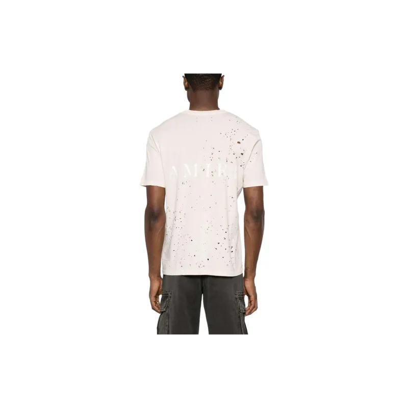 AMIRI Logo Printed Crewneck T Shirt-2