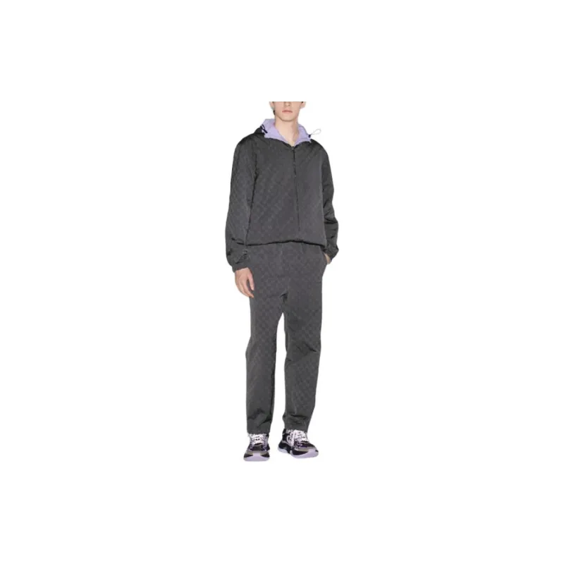 GUCCI Reversible Gg Zip Jacket-1