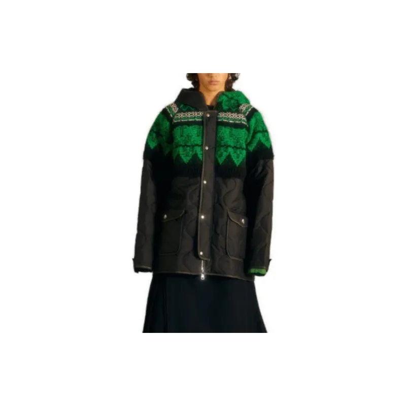 ANDERSSON BELL Multi panel Hooded Jacket-3