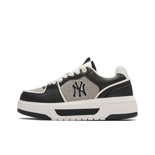 MLB Chunky Liner Skateboard Shoes Unisex Low-Top Black/White