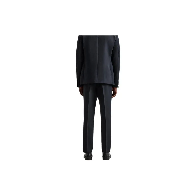ZARA Suit Trousers Men Sea Blue-3
