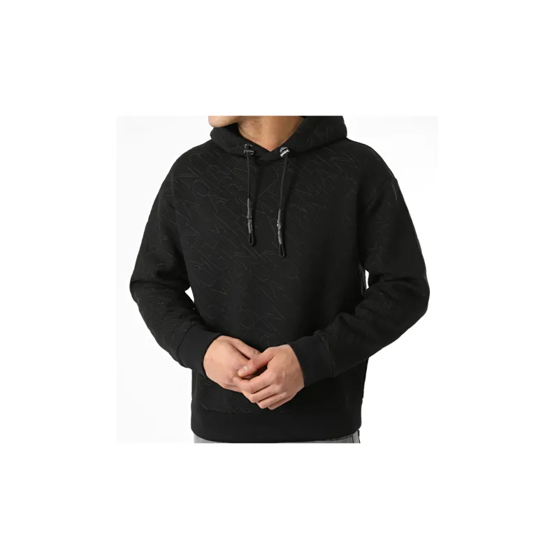 EMPORIO ARMANI Sweatshirts Men Black-3