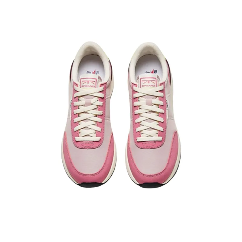 Sprandi Coastline Series Breathable Supportive Balanced Lightweight Coverage Low-Top Running Shoes Women's Pink-3
