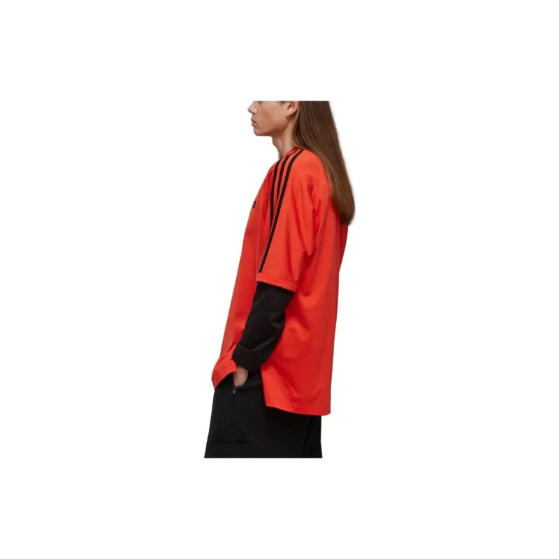 Y 3 T Shirts Unisex Red-3