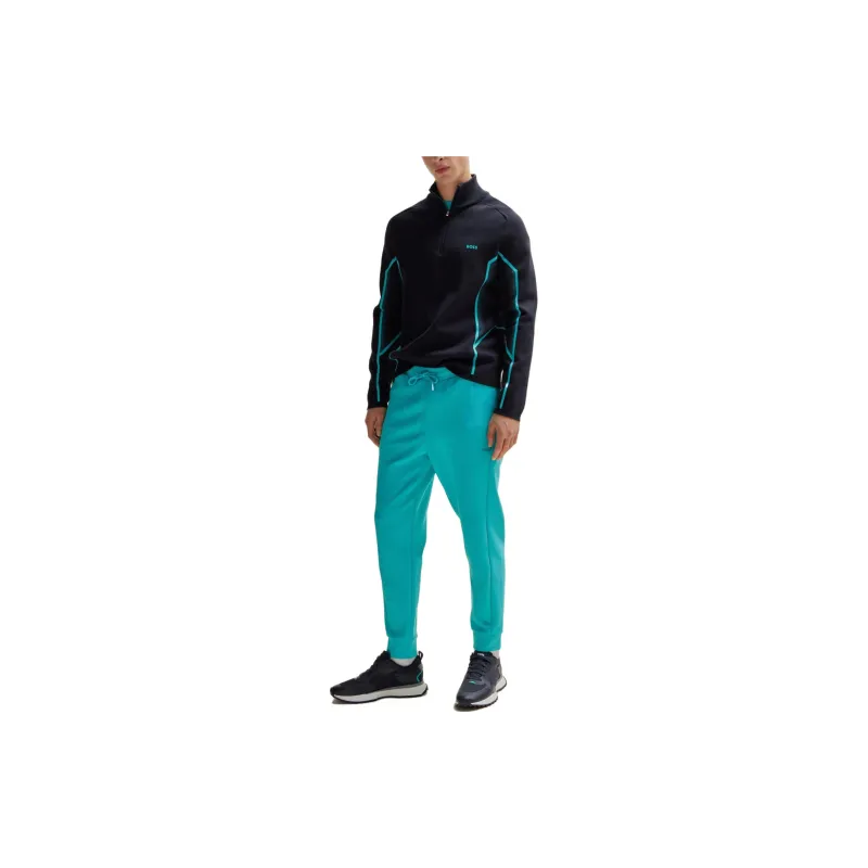 HUGO BOSS Sweatshirts Men Navy Blue-3