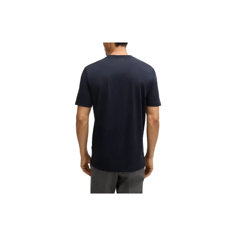 HUGO BOSS Logo Printed Jersey T Shirt-3