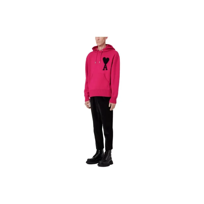 AMIPARIS Sweatshirts Unisex Neon Purple-4