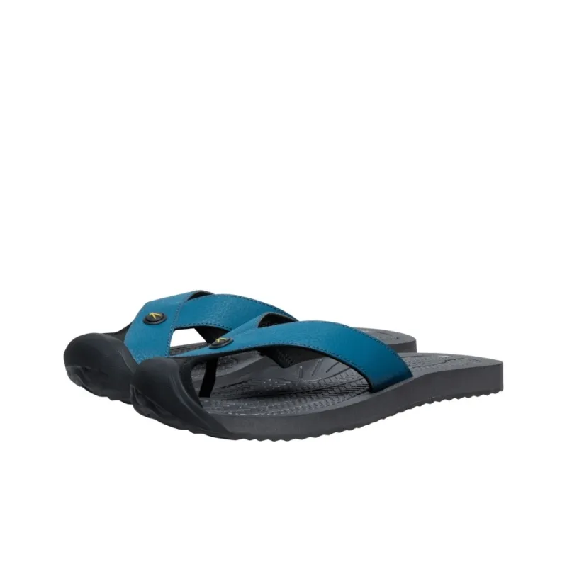 KEEN BARBADOS TG Rubber Sole Slide Slippers Men's Blue Black-2