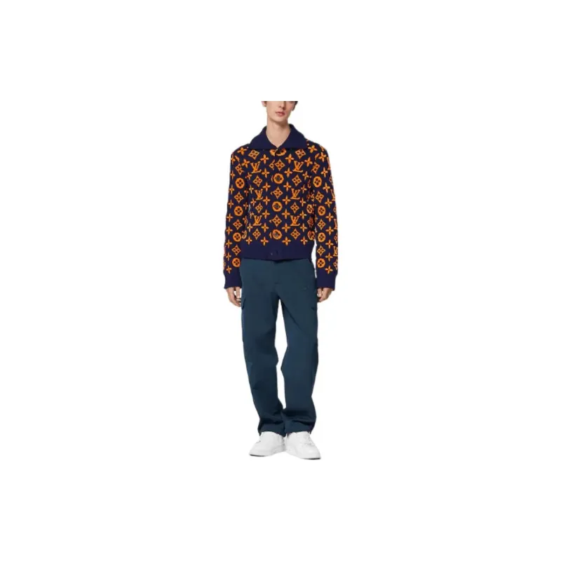 LOUIS VUITTON SS23 Sweater Men's Dark Blue-4