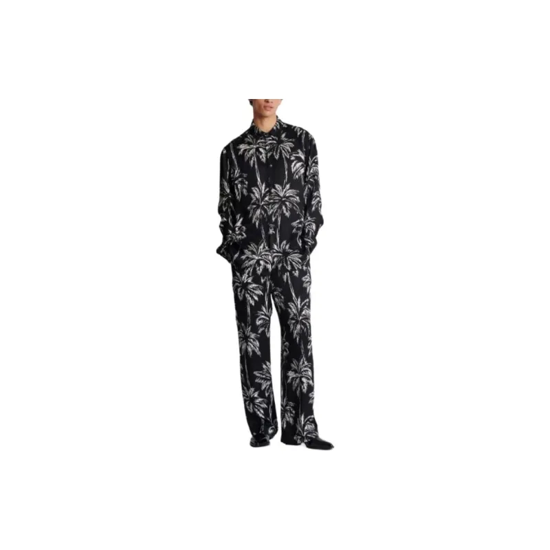 BALMAIN Floral Patterned Shirt-1