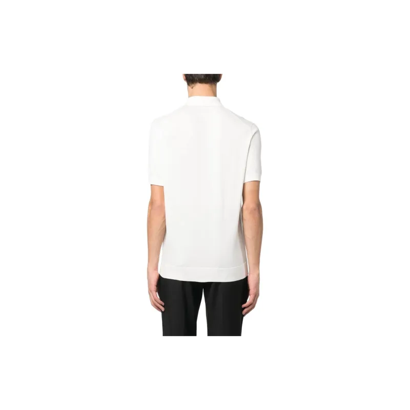 Ermenegildo Zegna Plain Short sleeved Polo Shirt-2