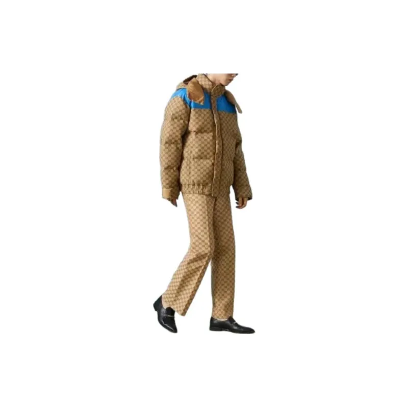 GUCCI Gg Monogram Padded Jacket-3
