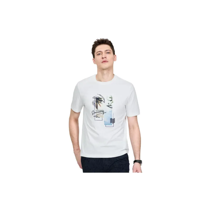 Dance With Wolves T Shirt Men's Raw White-3
