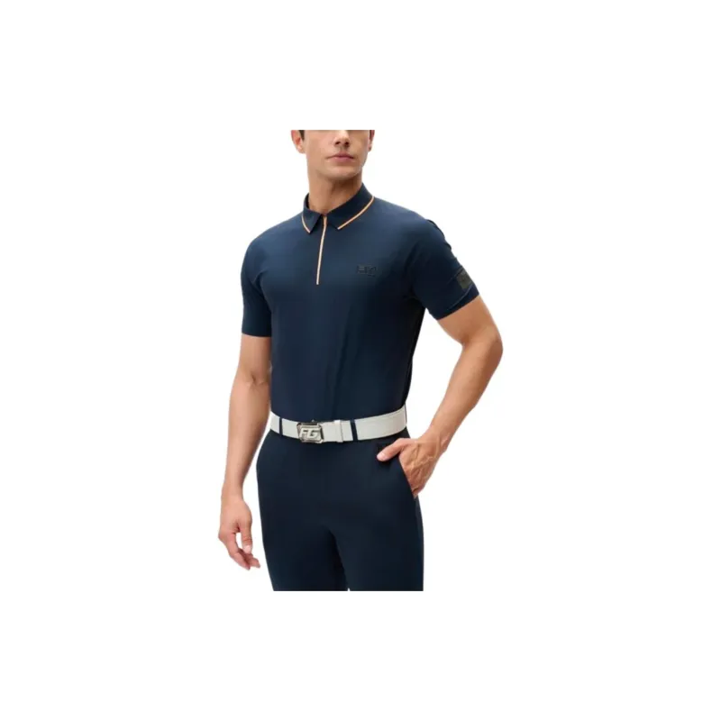 FILA Polo Shirt Men's Tide Blue-2
