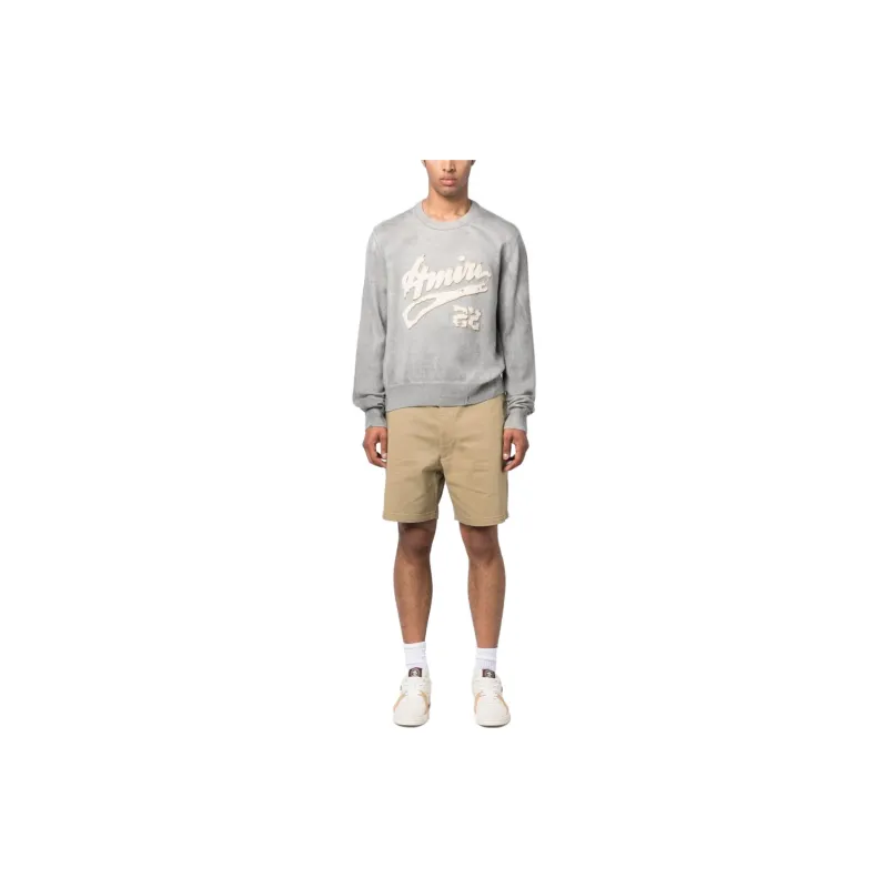 AMIRI 22 Spray Cashmere Crewneck-1