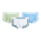 3 Pack (Fruit Green+Sky Blue+White)