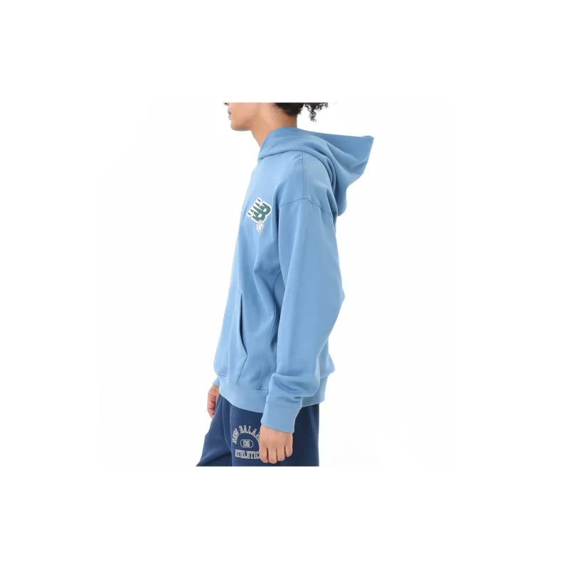 New Balance 550 Sweatshirt Men's Pale Egret Blue-4
