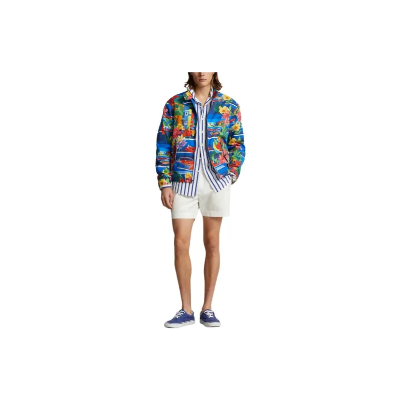 Polo Ralph Lauren SS24 Jackets Coats Men's Ocean Blue-1