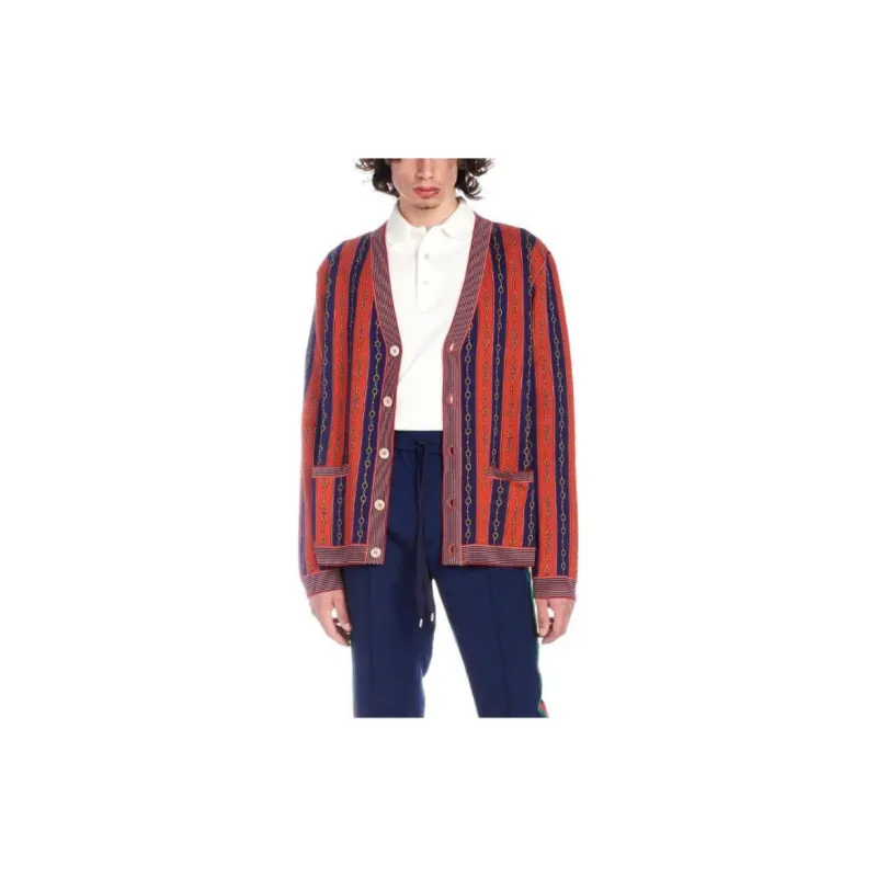 GUCCI Sweaters Men Red-2