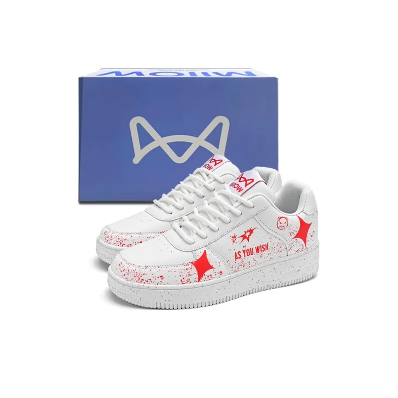 MIIOW Trend Party Series Anti-Slip And Wear-Resistant Height Increasing Coverage Low-Top Skateboard Shoes Unisex-15