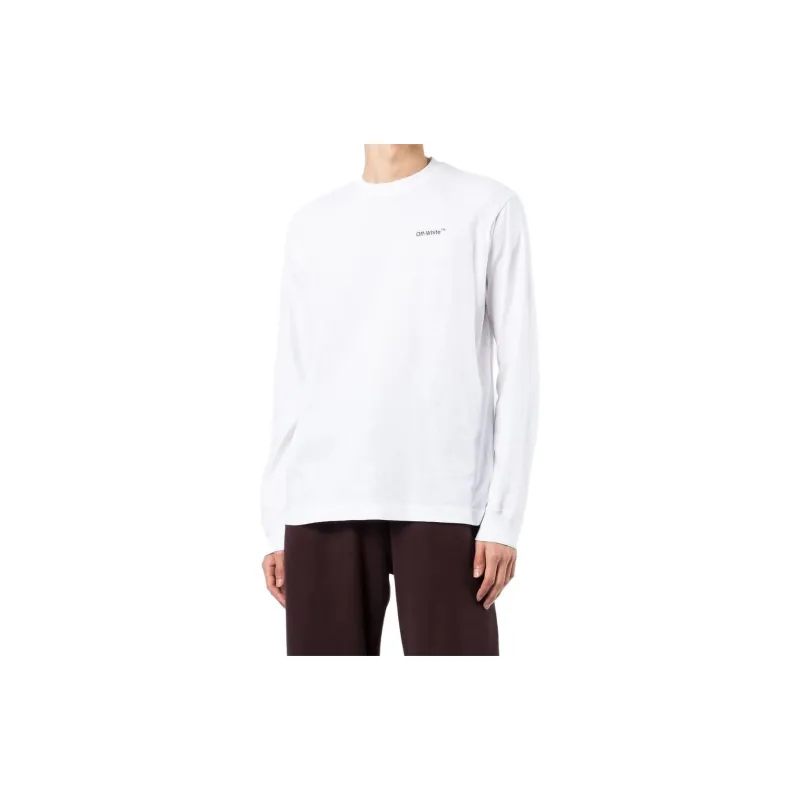 OFF WHITE Caravaggio Arrow Skate L/S Tee-2