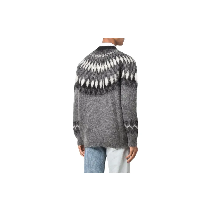JUNYA WATANABE Geometric print Knitted Jumper-2