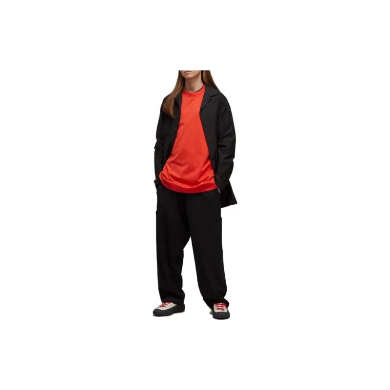 Y 3 T Shirts Unisex Red-4