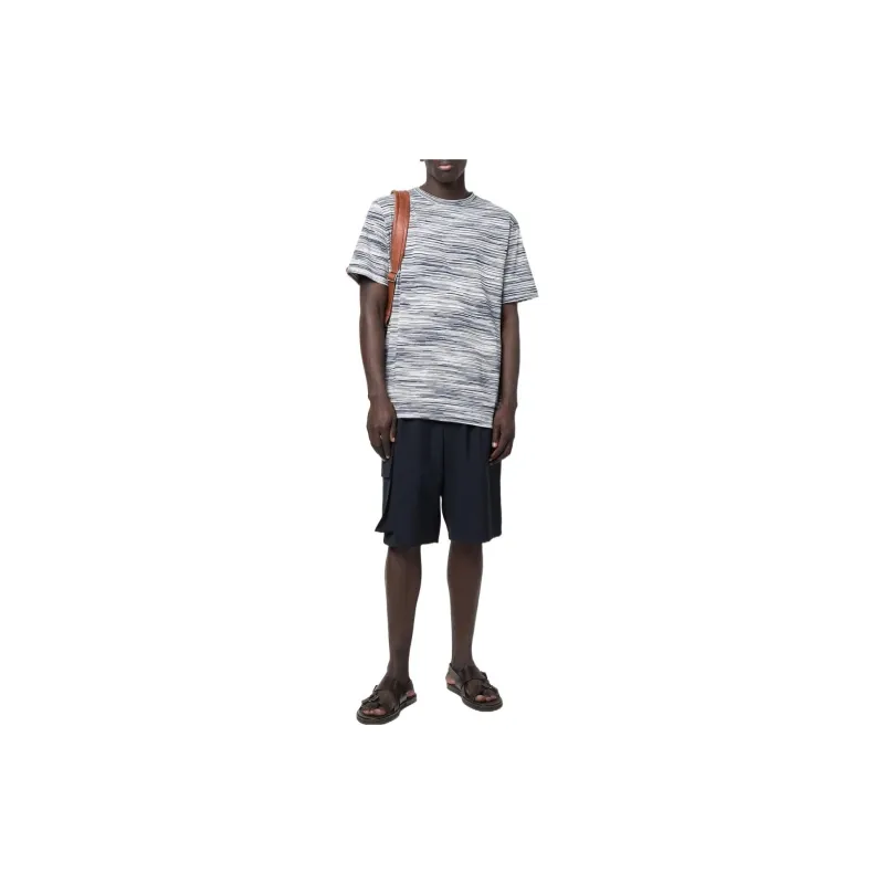 MISSONI Slub Crewneck T-Shirt-1