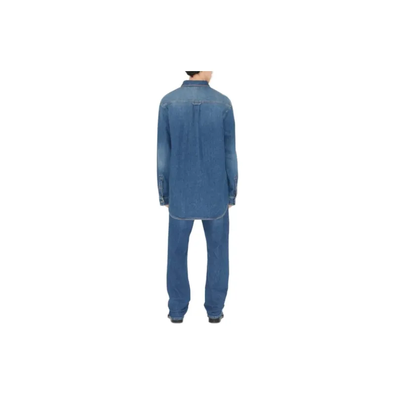 Burberry Monogram Motif Denim Shirt-1