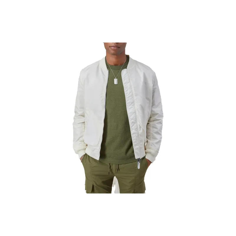 Alpha Industries Jackets Men White-2