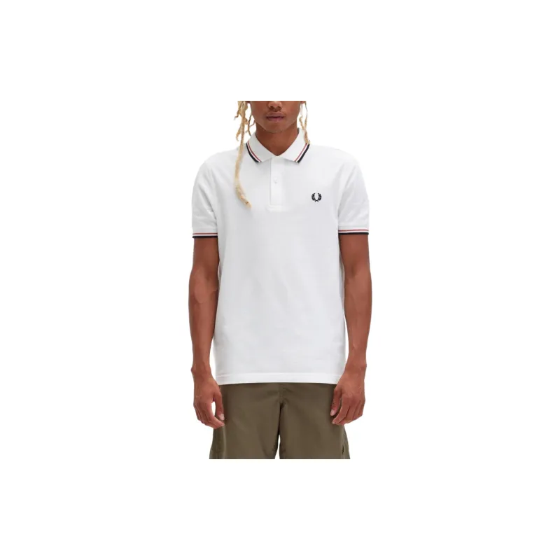 FRED PERRY Logo embroidered Polo Shirt-1