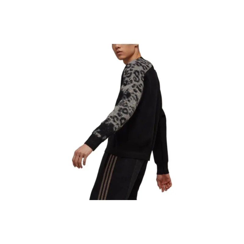 Y 3 Leopard Print Knitted Jumper-3